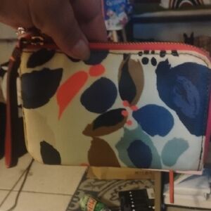 Fossil Abstract Multicolor Women's Clutch